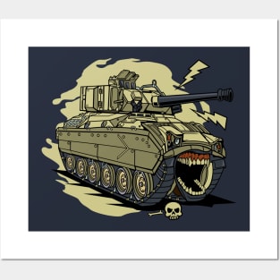 Tank monster Posters and Art